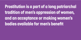 bc - Prostitution is a form of exploitation of inequalities - Danielle rosales