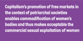 bc - Prostitution is a form of exploitation of inequalities - Danielle rosales